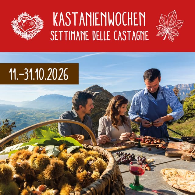 Locandina di Escursioni guidate tra i castagni
